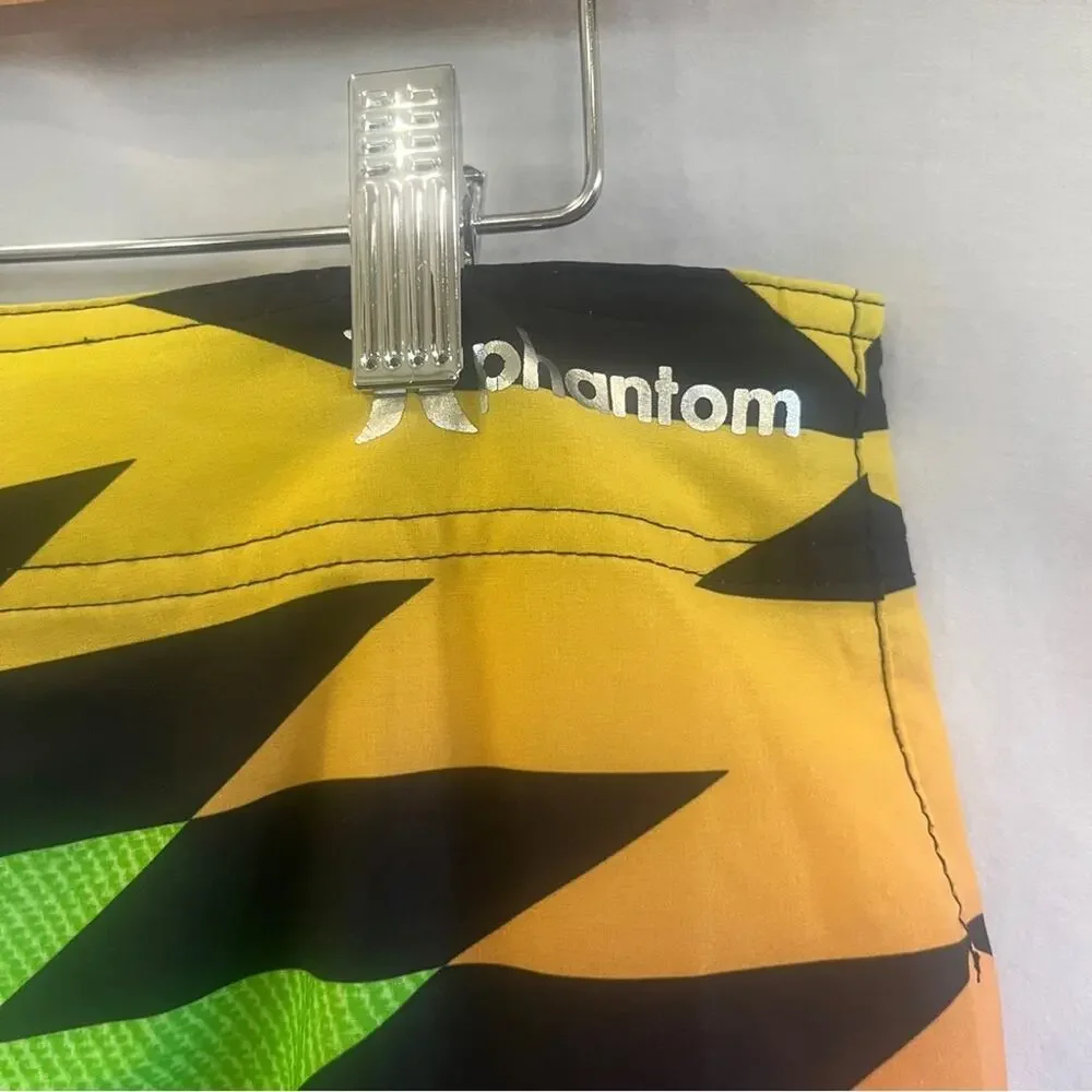 Hurley Phantom Boardshorts Mens 4 Way Stretch Vibrant Multicolor Geometric Swim
